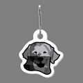 Zippy Clip - Golden Retriever (Head) Tag W/ Clip Tab